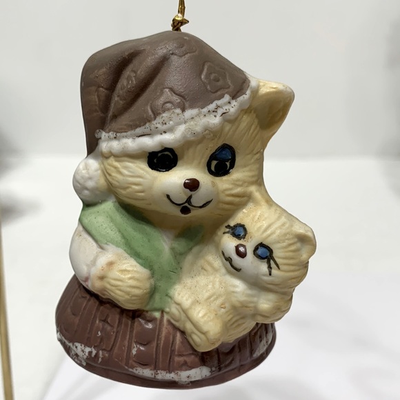 Porcelain bell cat JASCO - Picture 1 of 10